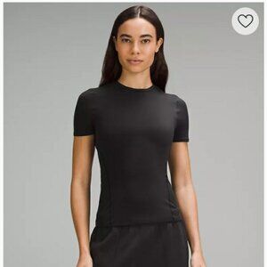 Clothes Shirts T-Shirts Wundermost Ultra-Soft Nulu Hip-Length Crew Short-Sleeve